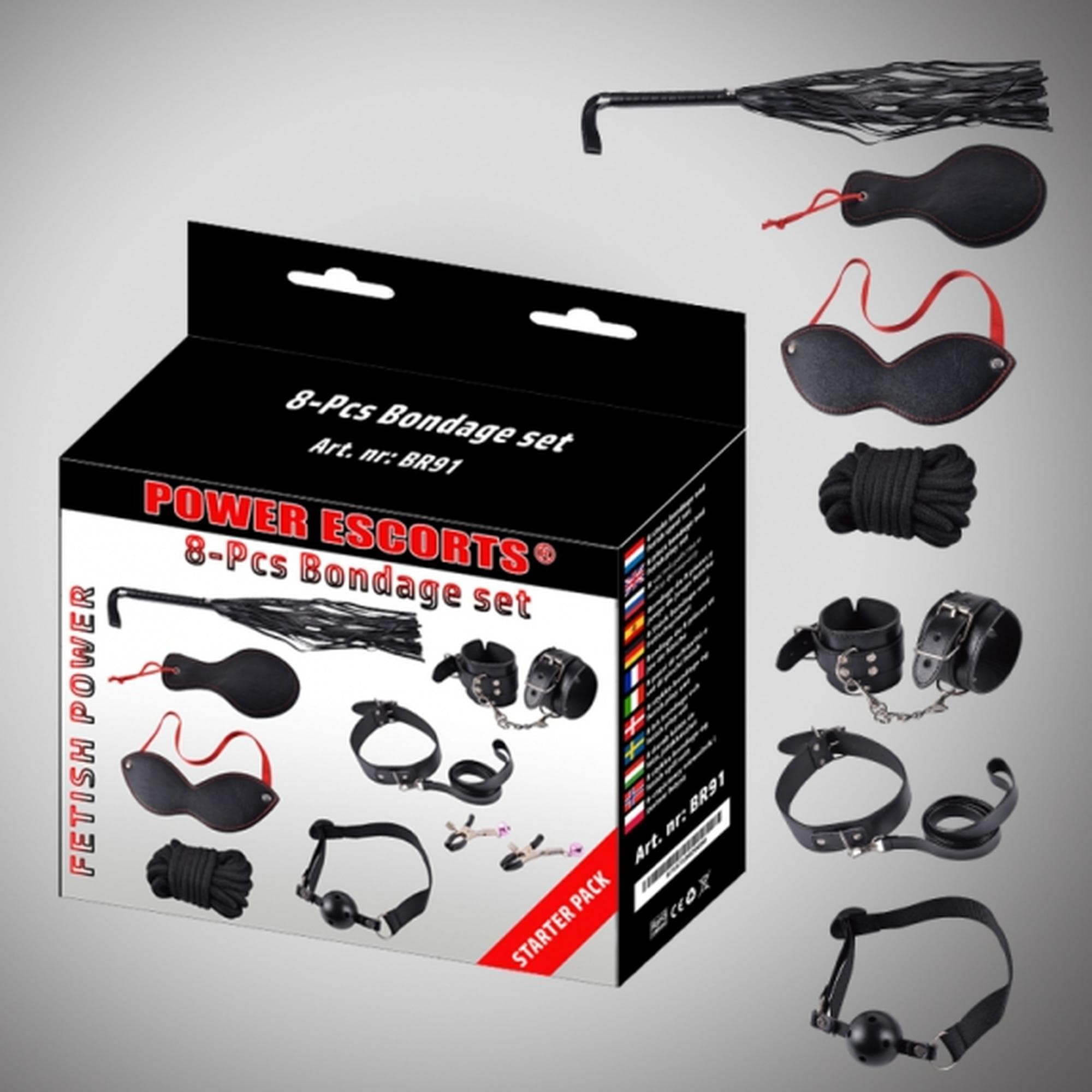 Power Escorts Bondage — czarny