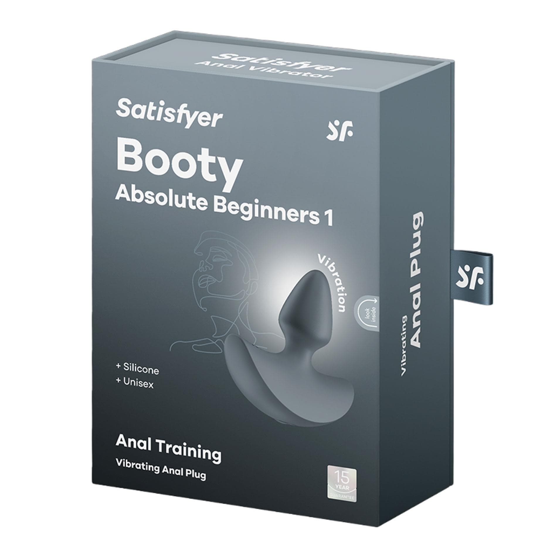 Satisfyer Booty — silikon medyczny