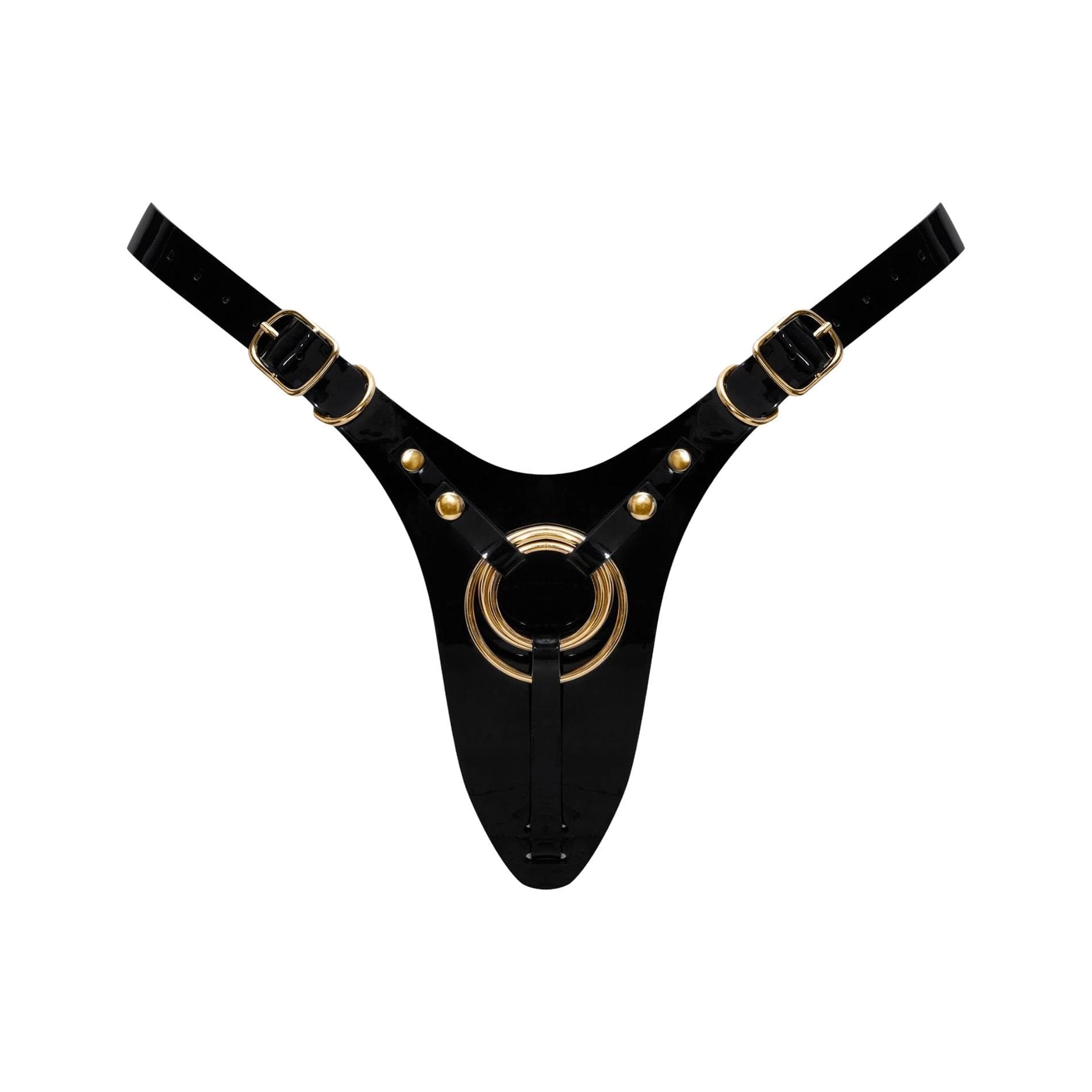 Strap-on-me Leatherette — czarny