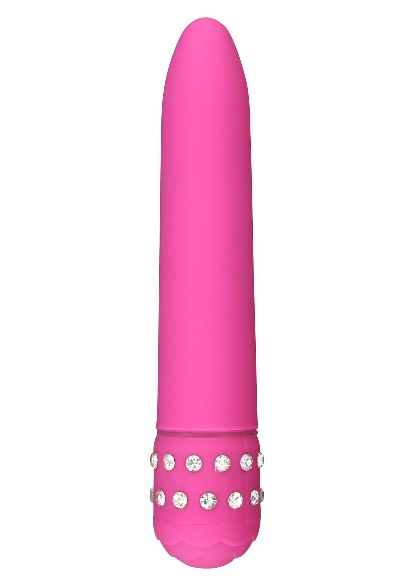 ToyJoy Diamond — abs, średni (10-16 cm), różowy