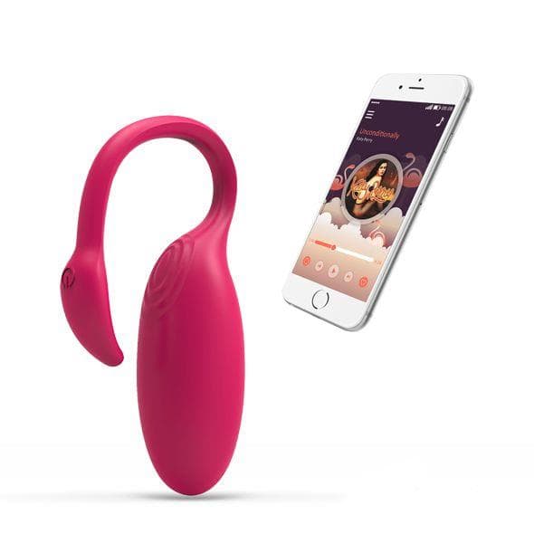 Magic Motion Flamingo — sterowanie aplikacją, silikon medyczny