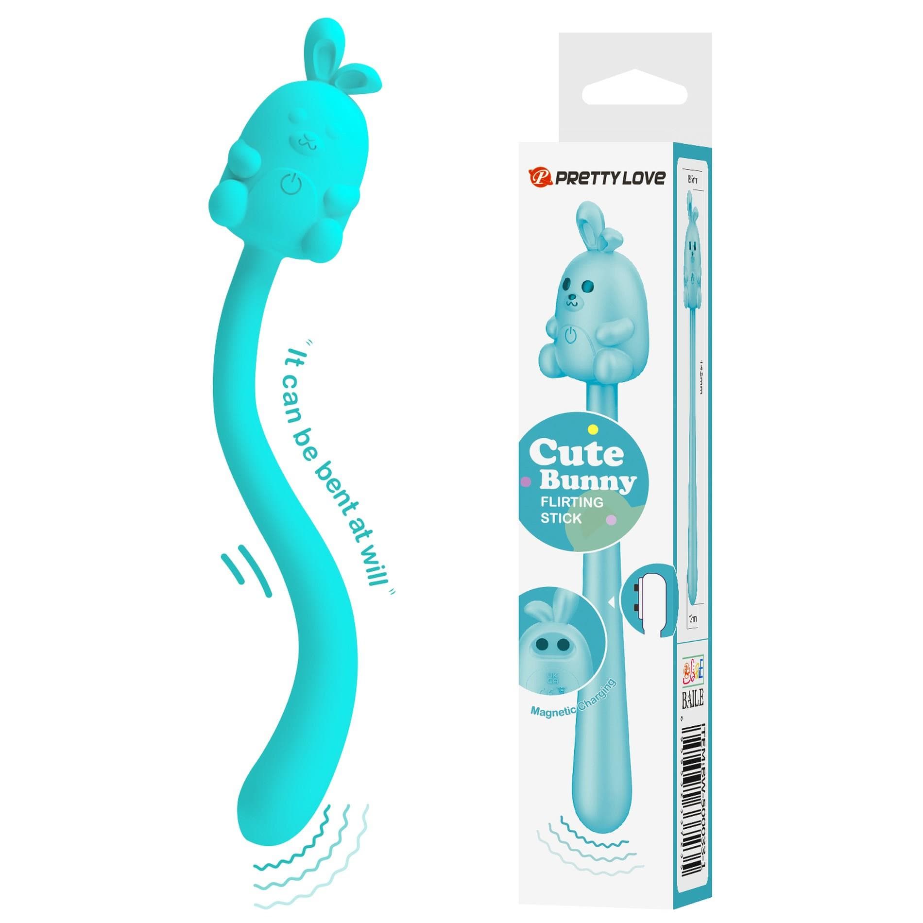 Pretty Love Cute — 7 trybów wibracji, silikon medyczny, średni (10-16 cm)