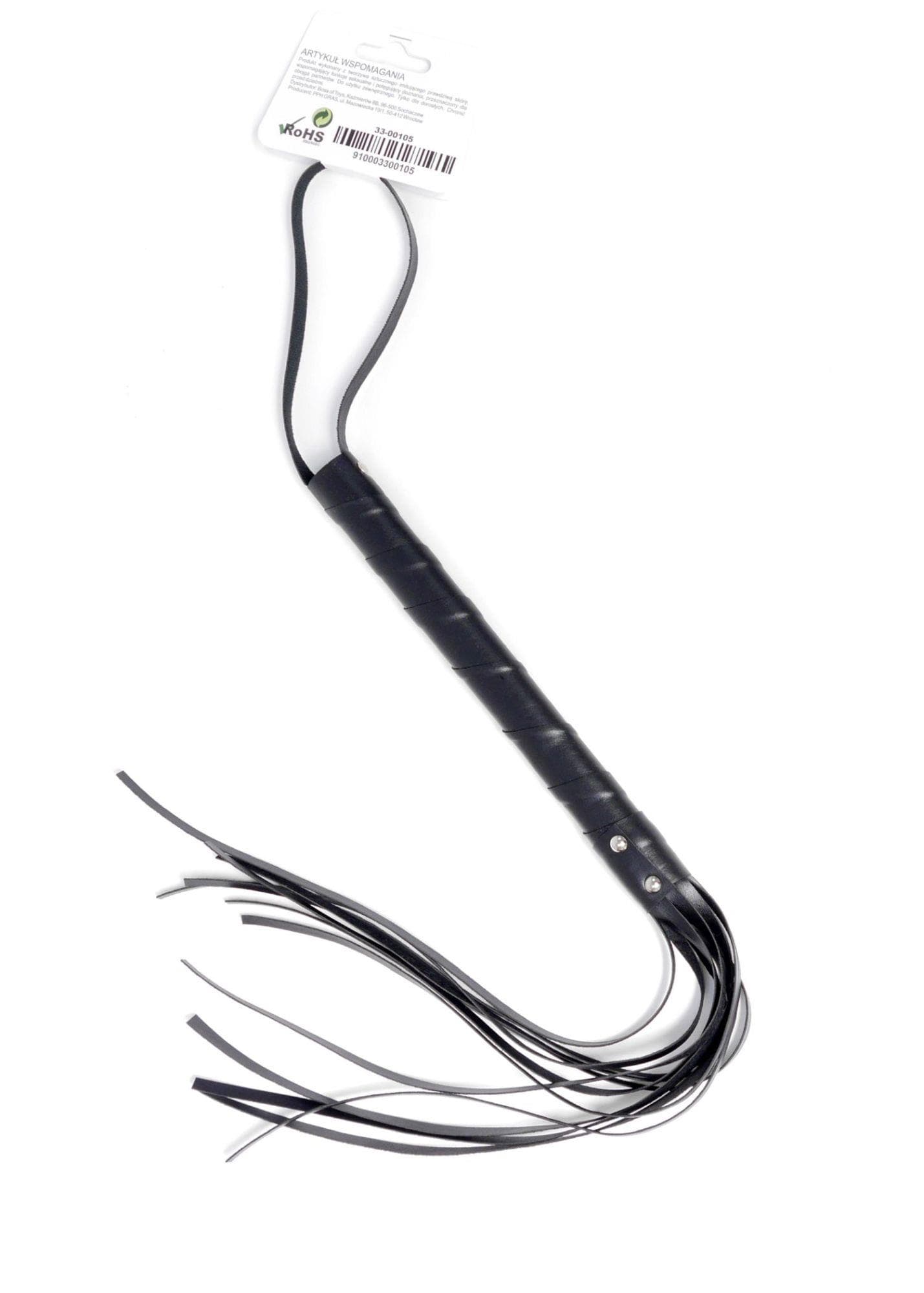 Fetish B-Series Whip — czarny