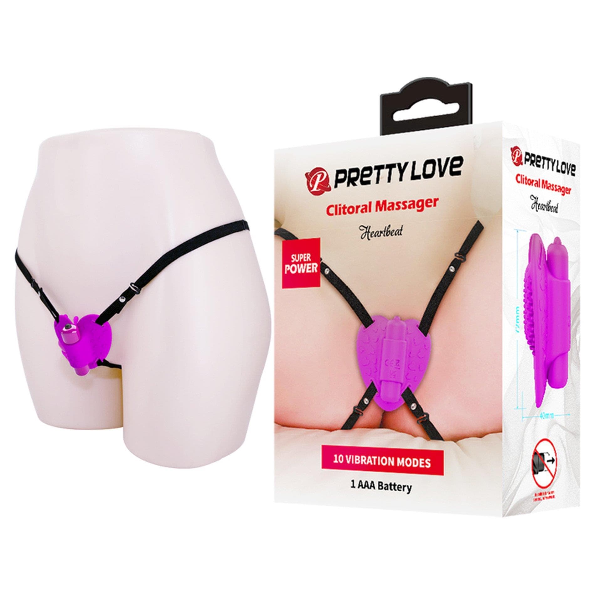 Baile Pretty — 10 trybów wibracji, silikon medyczny